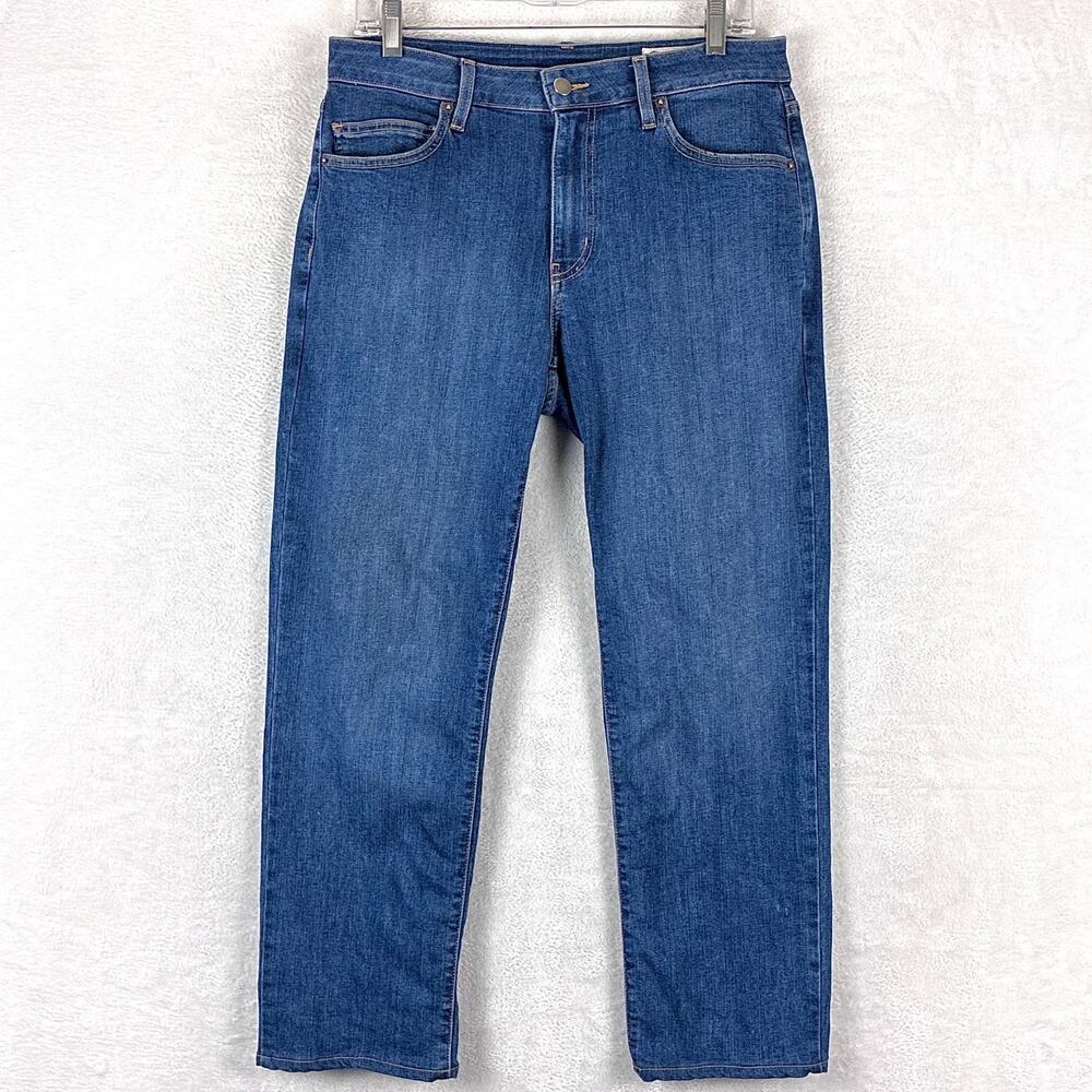 Aviator Jeans Mens 31 (32) Faded Straight Leg Stretch Preppy Classic USA